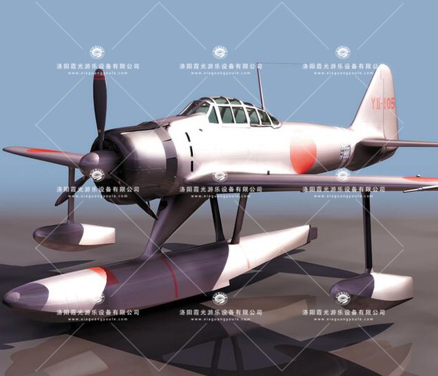 秦州3D模型飞机_